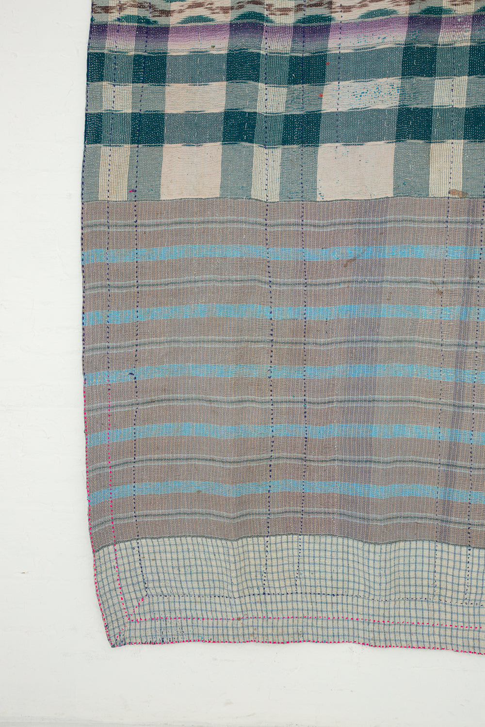 Travel Find - One of a Kind Kantha Quilt in Multi II
