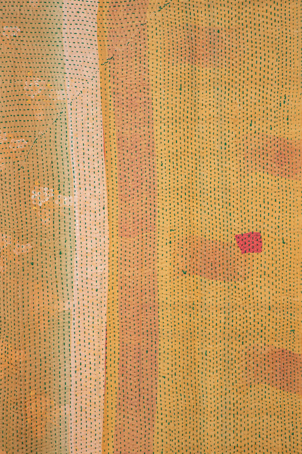 Travel Find - One of a Kind Kantha Quilt in Multi VII
