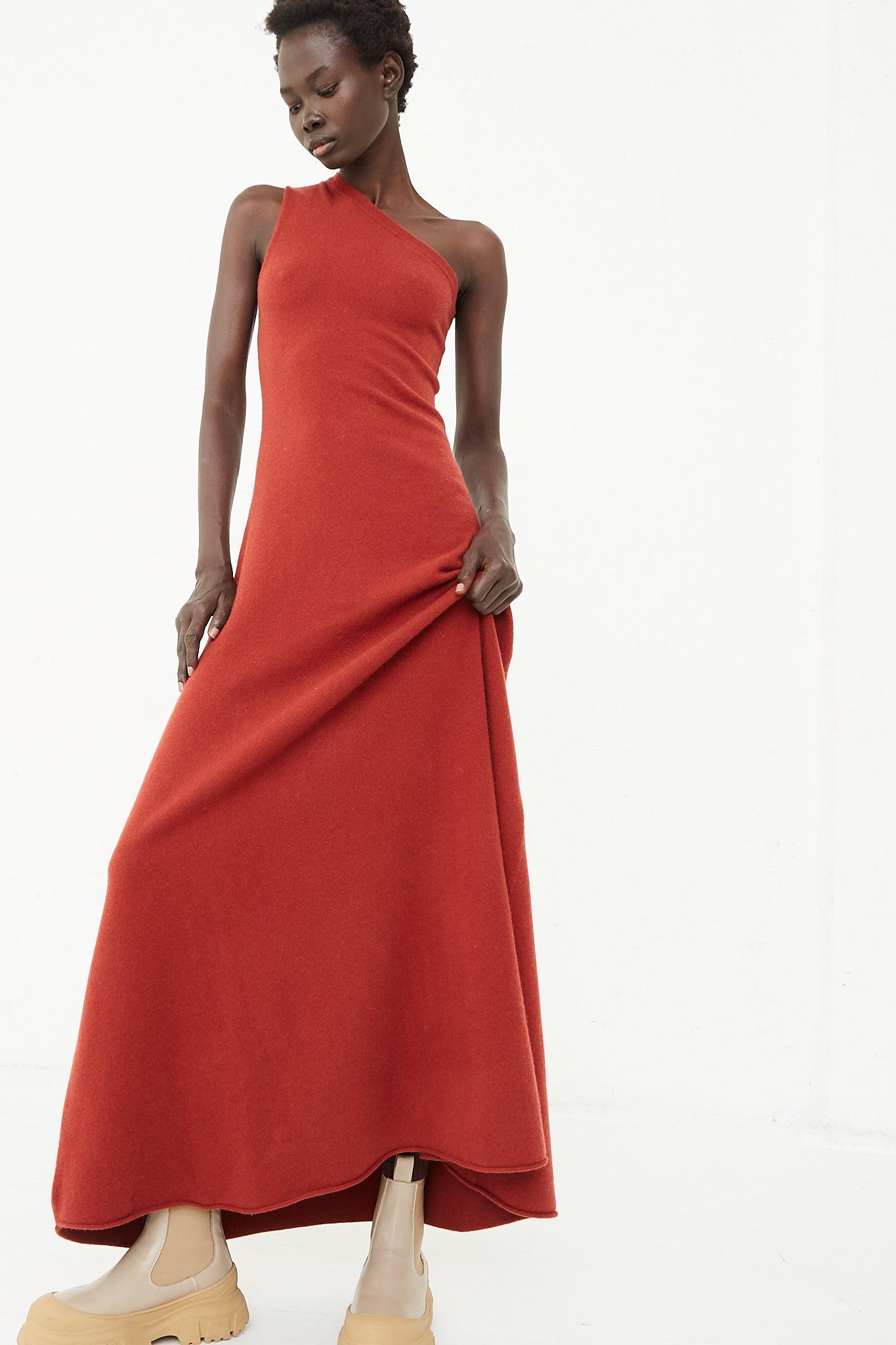 Zara top cashmere dress