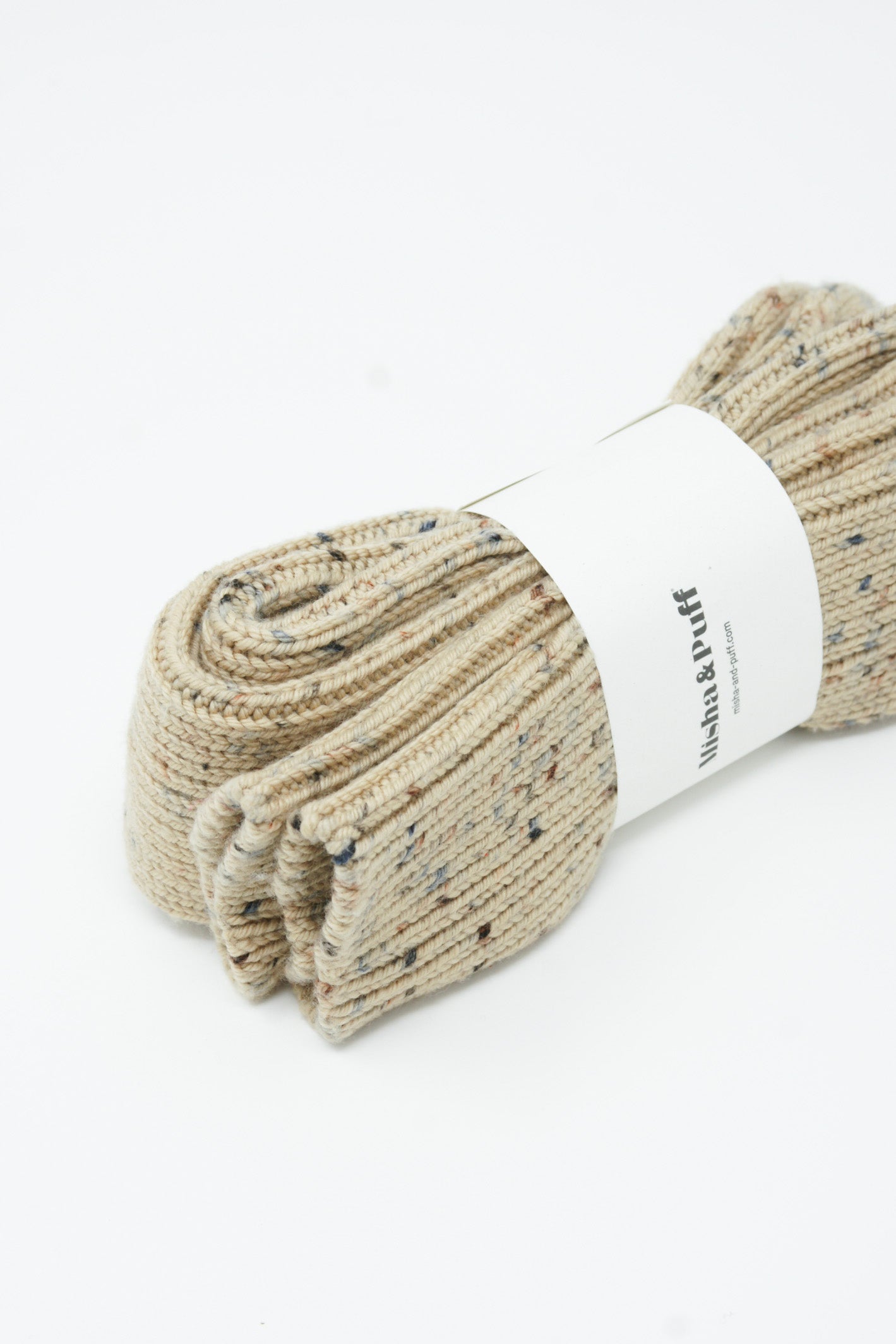 Misha & Puff - Long Wool Sock in Seed Confetti | Oroboro – Oroboro