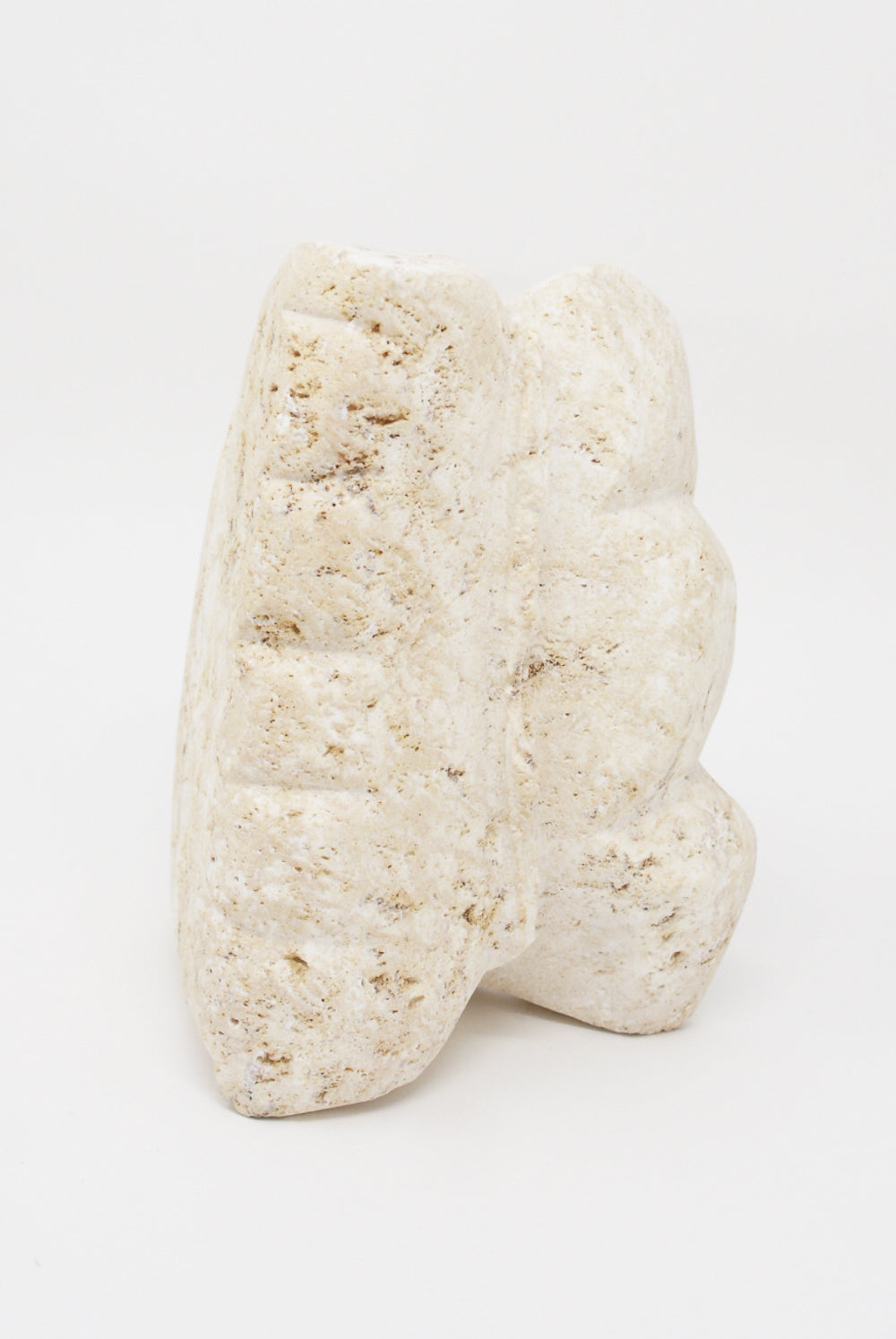 Nadia Yaron - Yellow Travertine Butterfly Sculpture