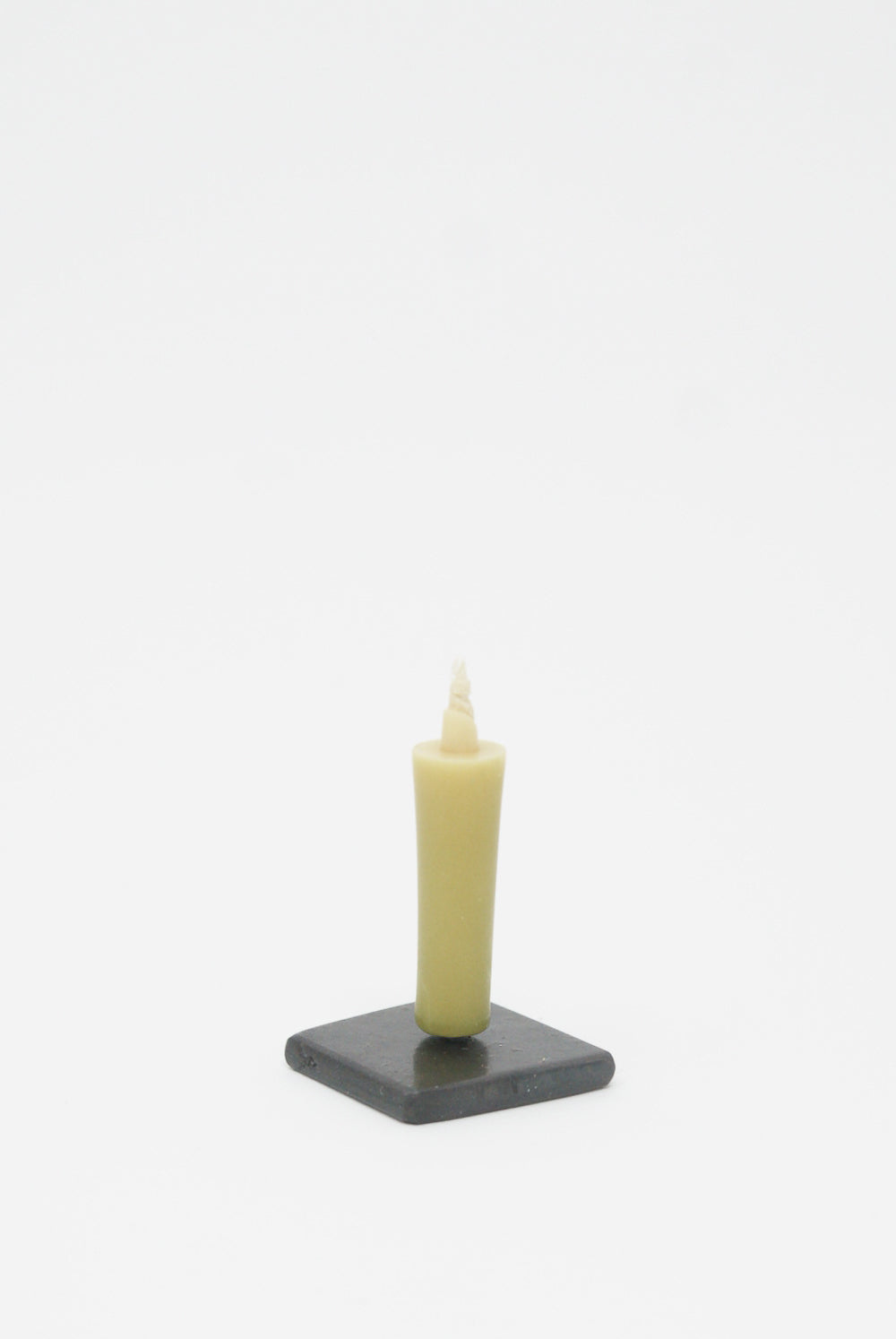 Daiyo - Iron Candle Stand shown with candle