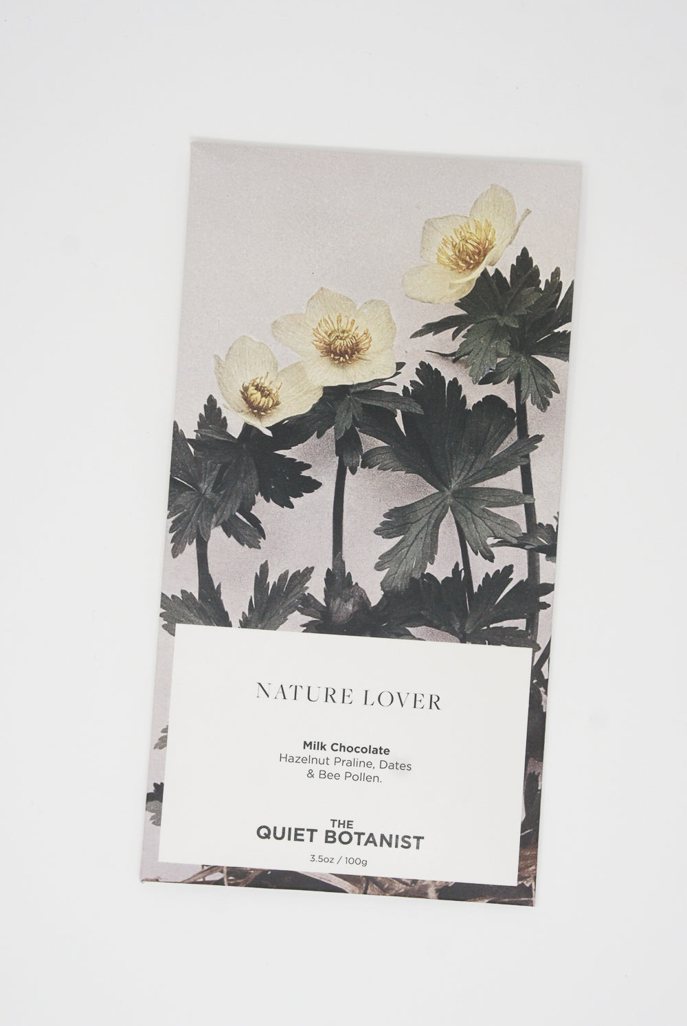 The Quiet Botanist - Nature Lover Bar wrapper view