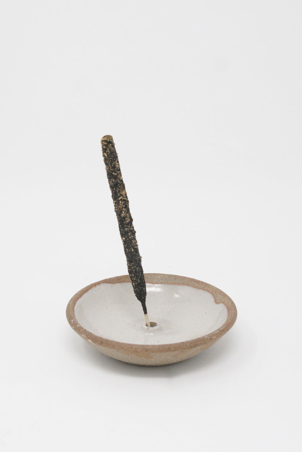 Incausa - Stoneware Incense Holder in Shino 