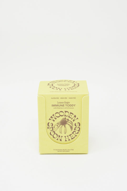 Wooden Spoon Herbs - Lemon Ginger Immune Toddy Sachets (10 pack)