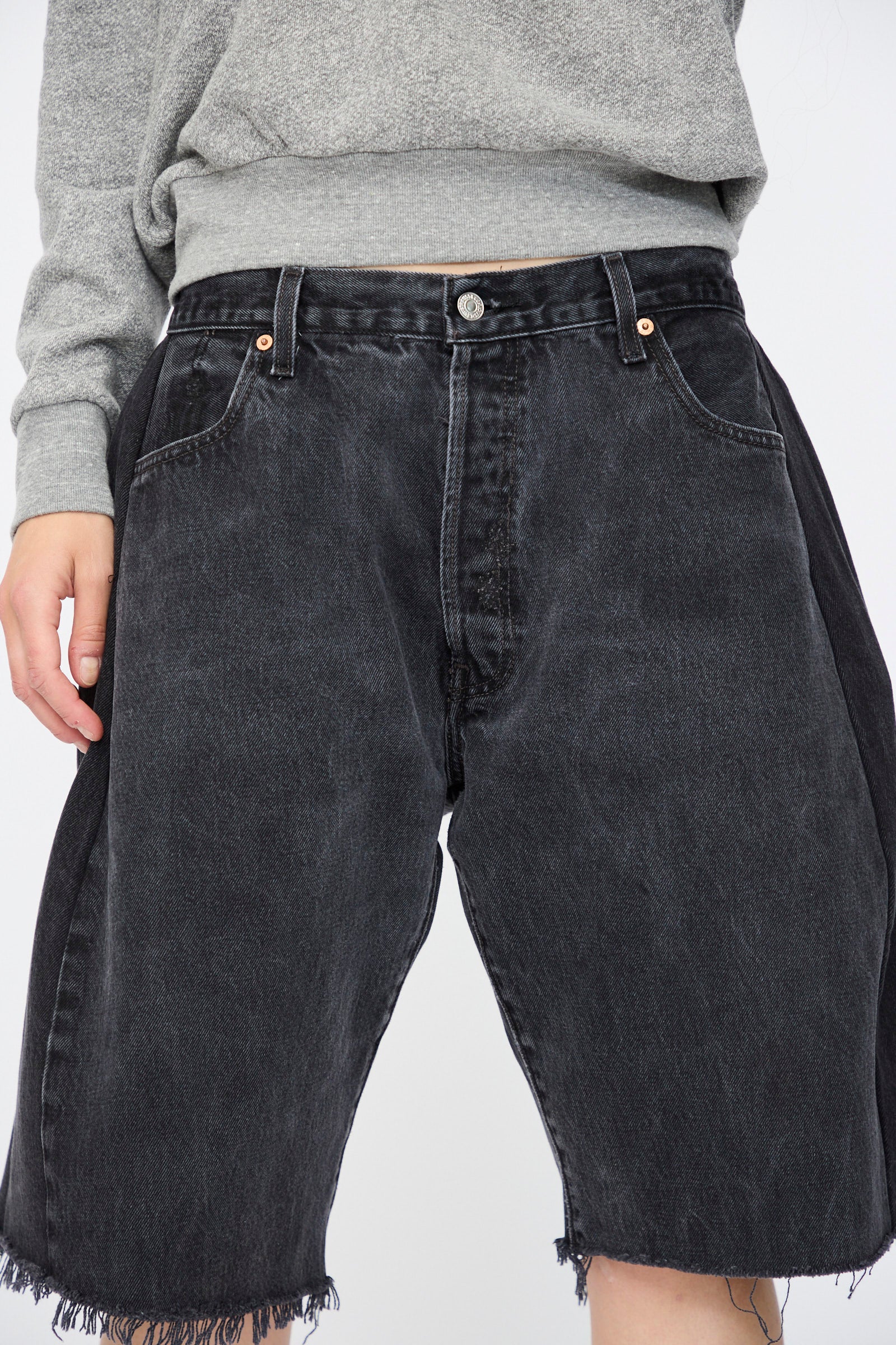B Sides - Vintage Lasso Short in Black | Oroboro Store • New