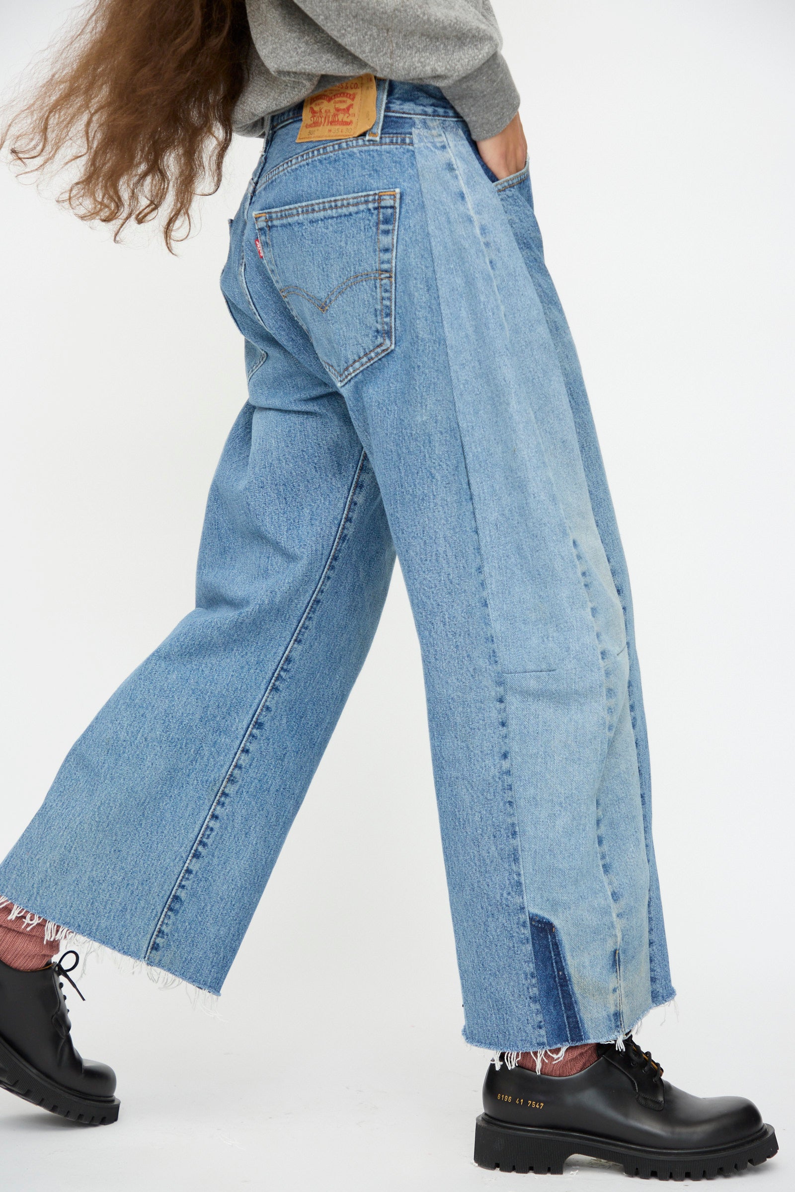 B SIDES LASSO HIGH SLIM デニム B Sides™ Slim Lasso Jeans | Madewell