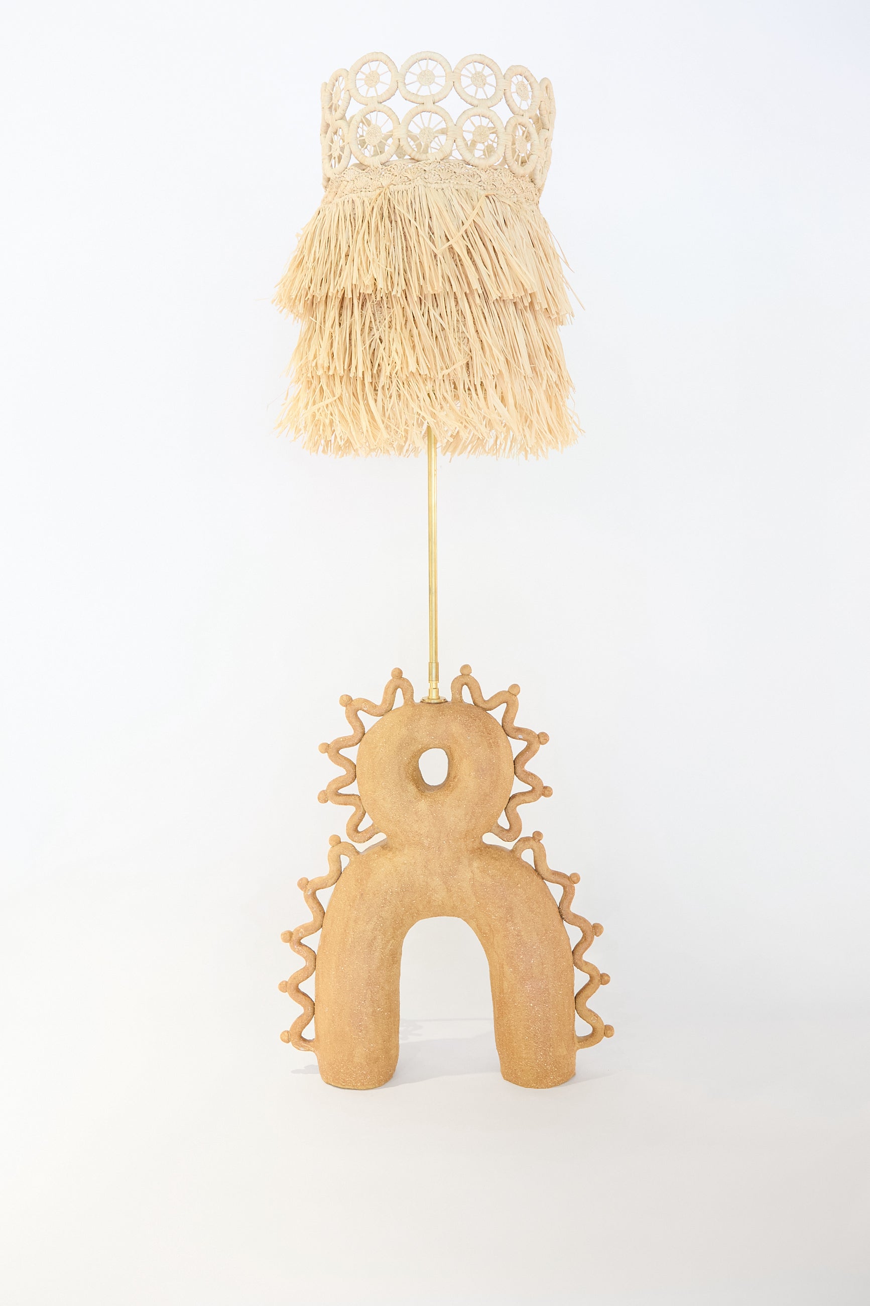 Clandestine - Mora Mora Lamp with Natural Raffia Shade • Oroboro Store ...