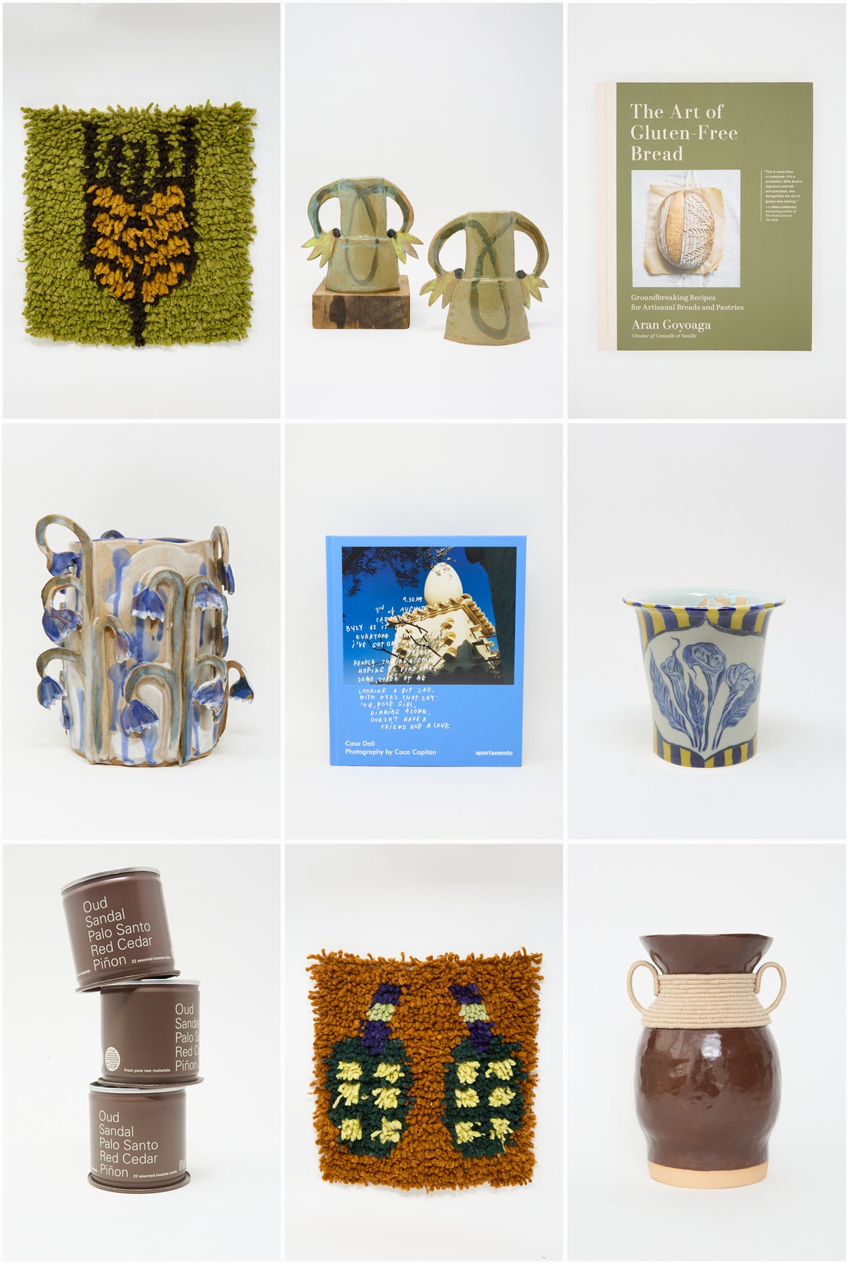 A grid image of various homeware products sold at Oroboro Store.