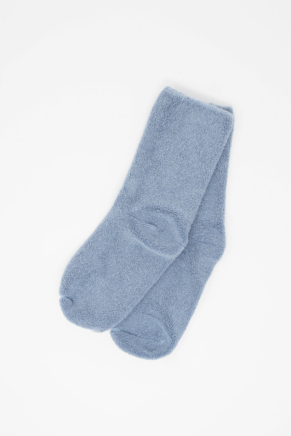 Baserange - Buckle Overankle Sock in Cove Blue