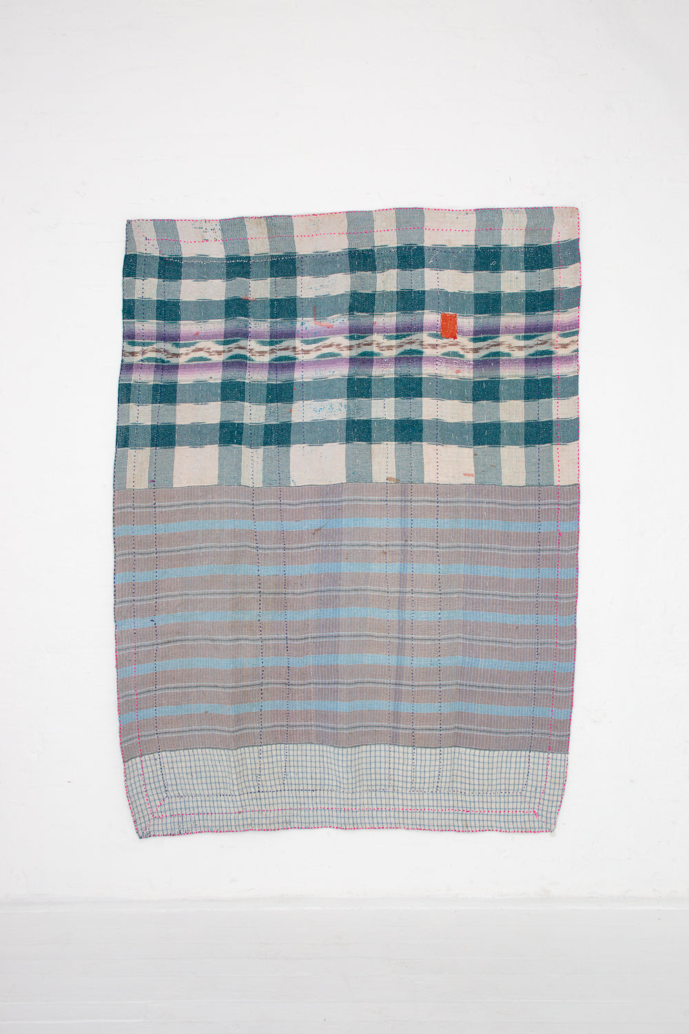 Travel Find - One of a Kind Kantha Quilt in Multi II