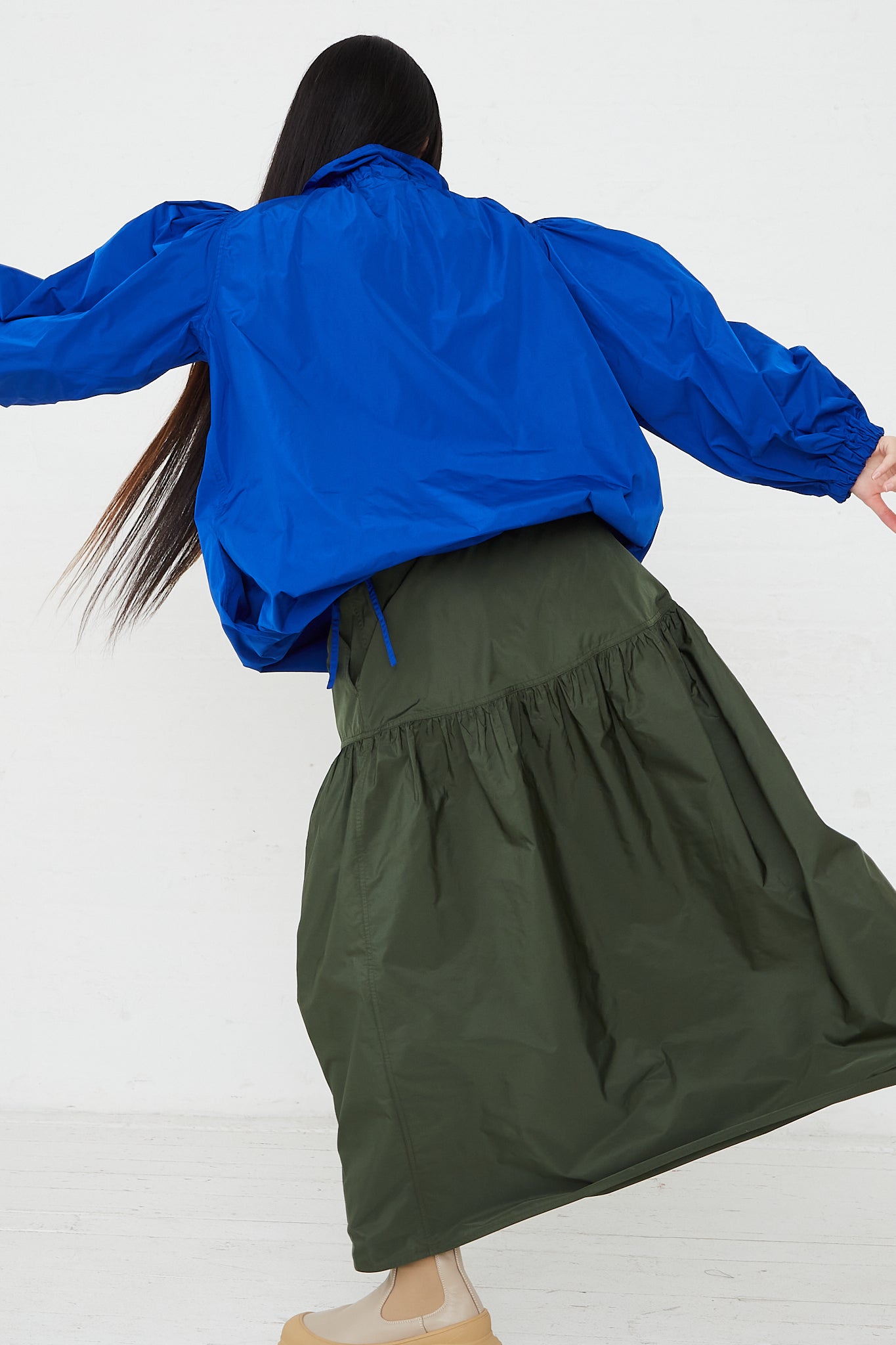 SOFIE D'HOORE - Beaudine Oversized Shirt in Royal | Oroboro Store