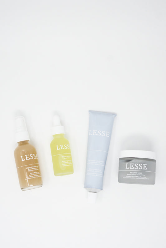 Lesse skincare all product view