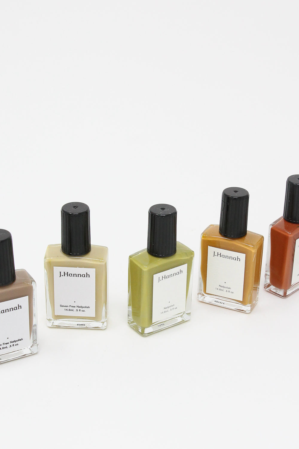 J Hannah Nail Polish all color view