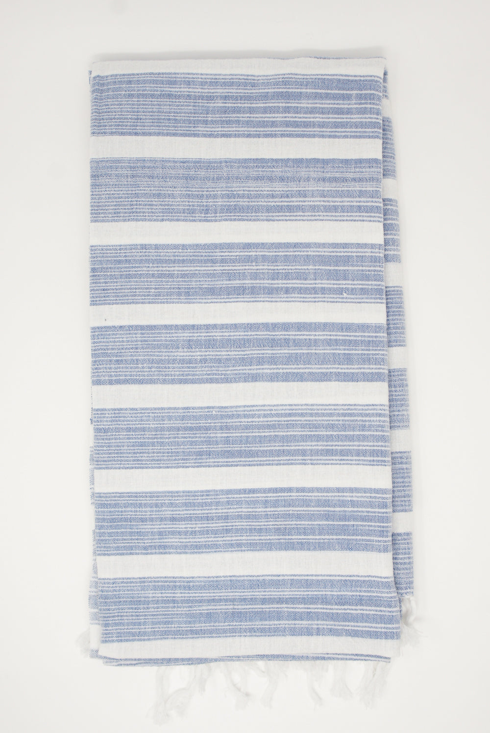 Auntie Oti Towel in Blue/White Stripe
