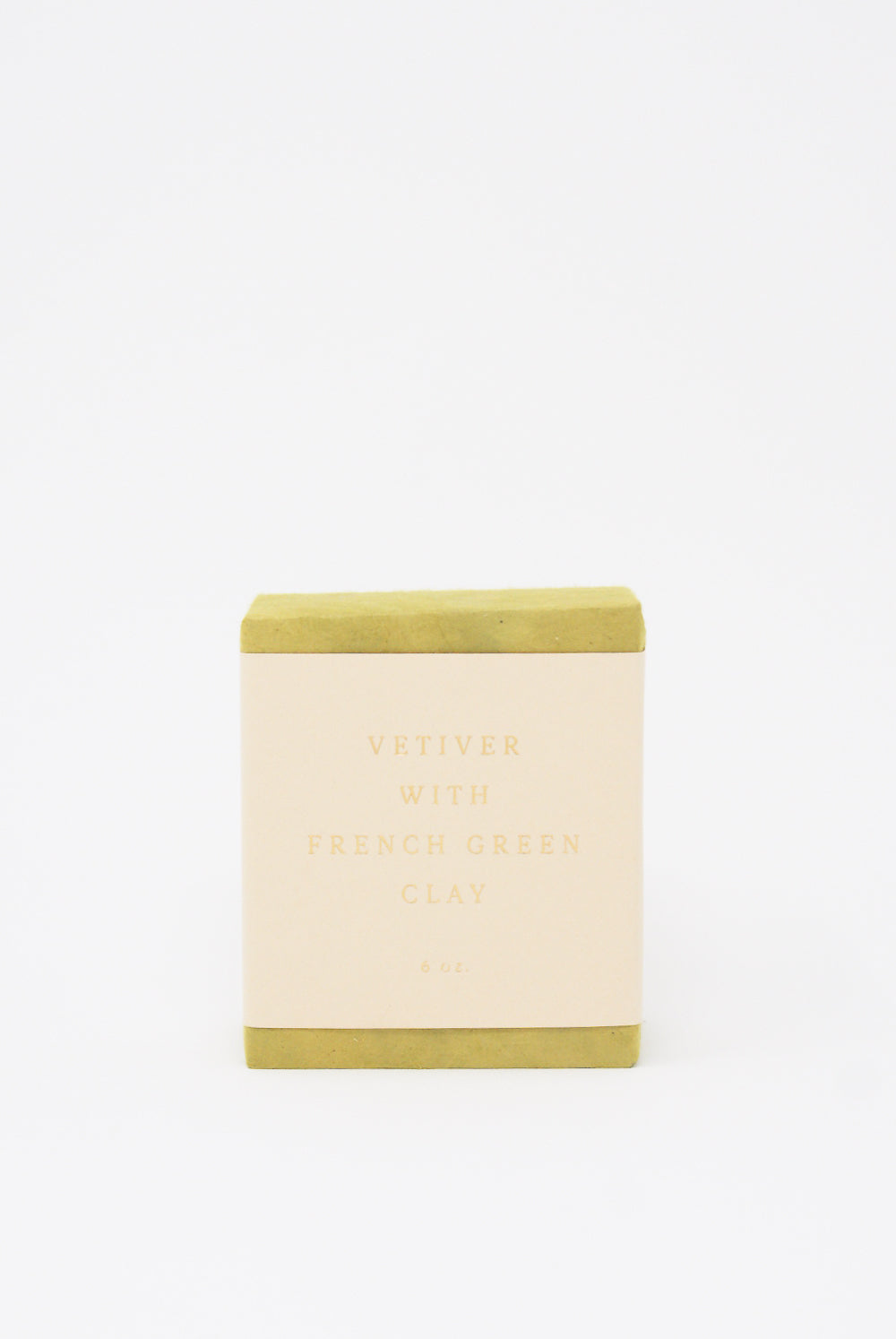 SAIPUA Soap in Vetiver with French Green Clay