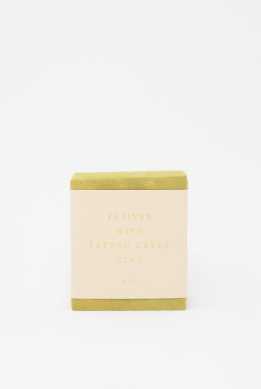 SAIPUA Soap in Vetiver with French Green Clay