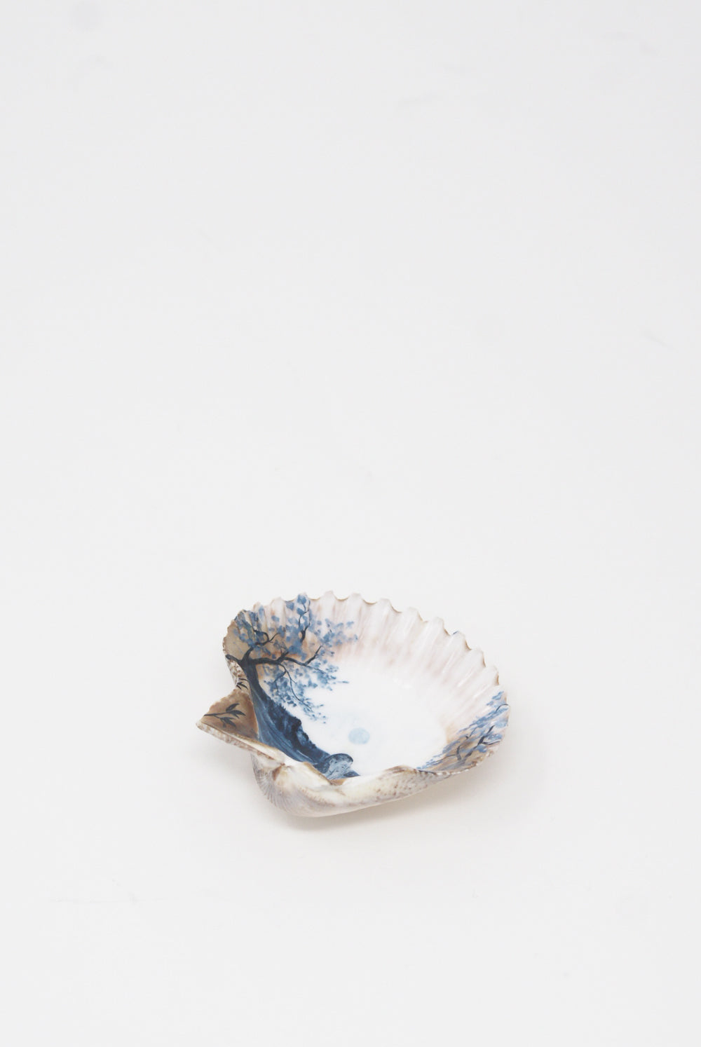 Alyssa Goodman - Hand Painted Shell in Sunset