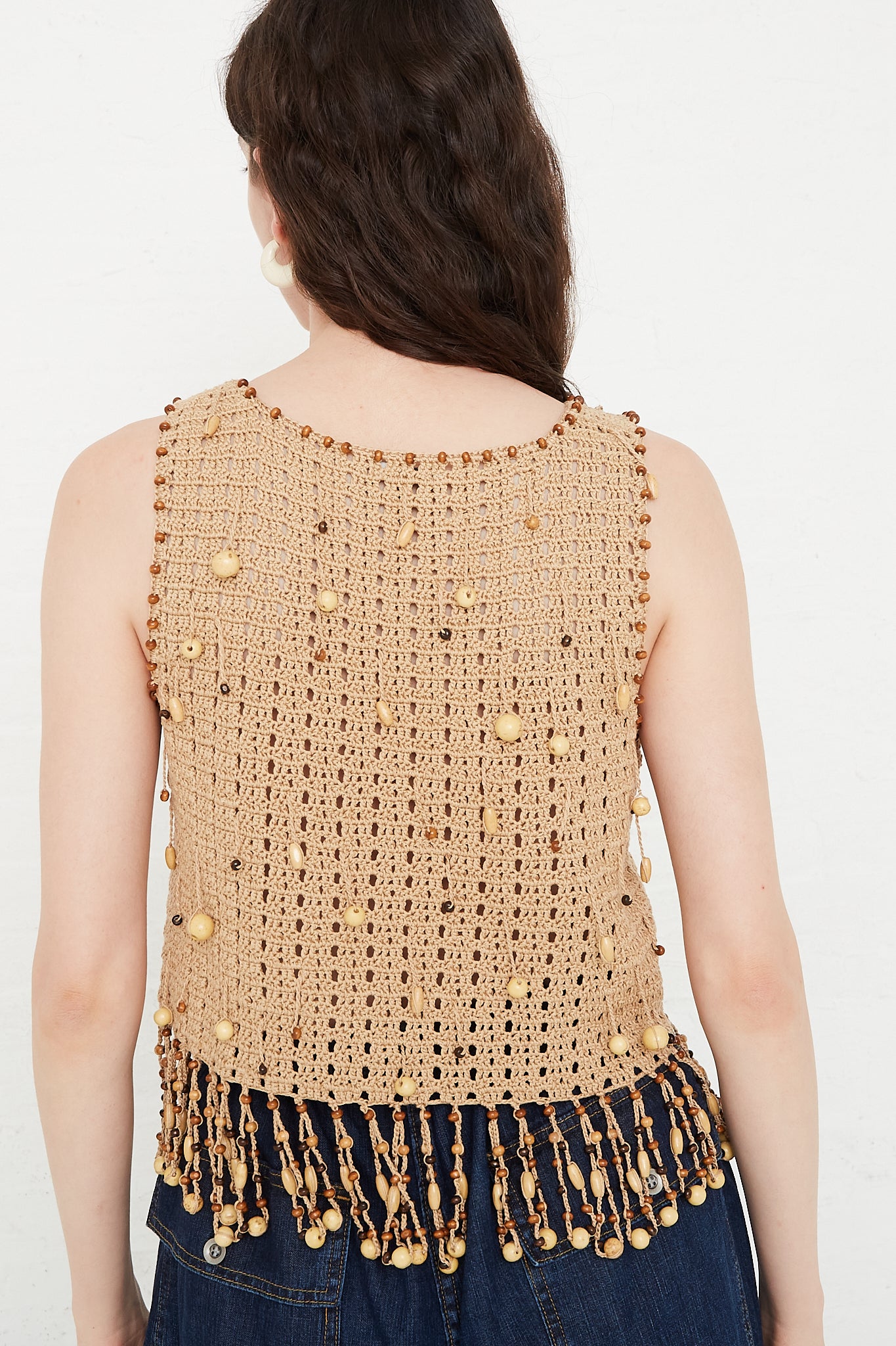 Rachel Comey Rhee Top in Nude back detail