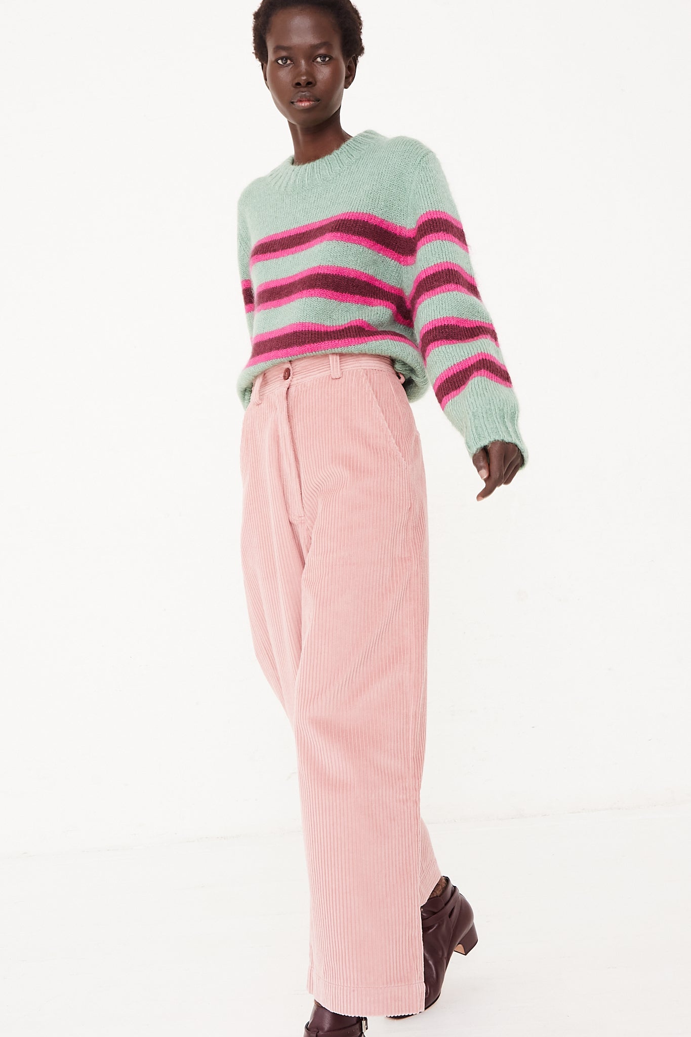 Corduroy Andes Pant in Blush