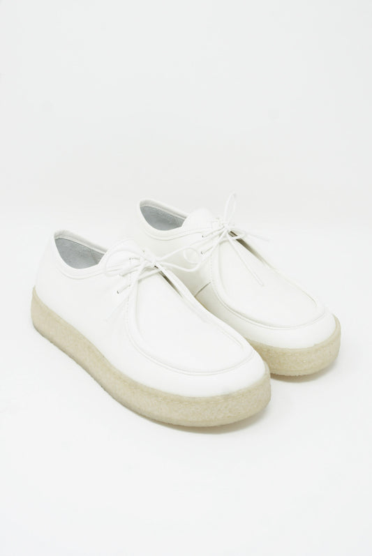 STUDIO NICHOLSON Leitch Shoe in White - Oroboro Store